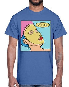 Relax 1013#- art pop art- Cotton Tee