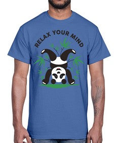 Relax Your Mind 496#- yoga- Cotton Tee