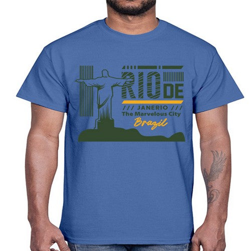 Rio de Janerio 1734#- cities- Cotton Tee
