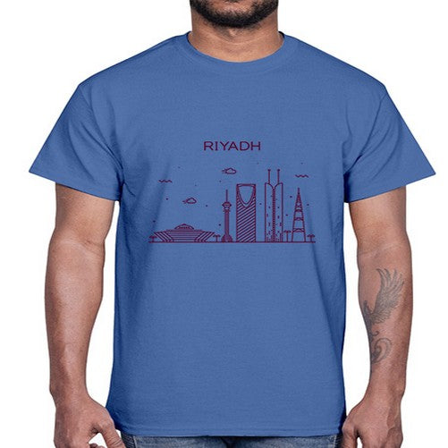 Riyadh 1739#- cities- Cotton Tee