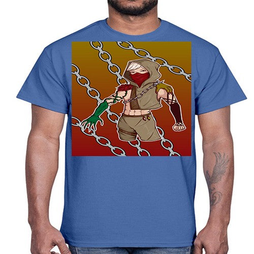Rose and demon 75#- anime- Cotton Tee