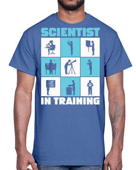 ScientistInTrainingScienceScientistSkinite Scientist Skinite 40#- general science- Cotton Tee