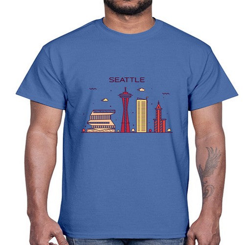 Seattle 1810#- cities- Cotton Tee