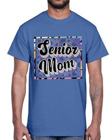 Senior mom 866#- twelfth grade- Cotton Tee