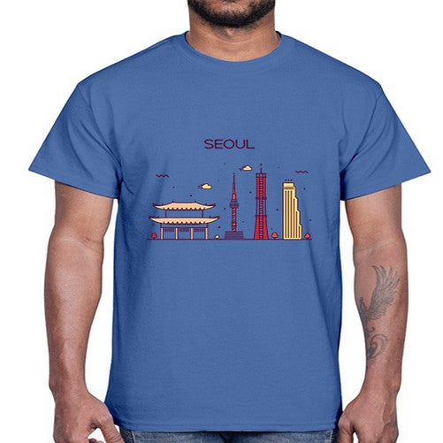 Seoul 1816#- cities- Cotton Tee