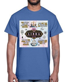 Straight Libra 474#- libra- Cotton Tee