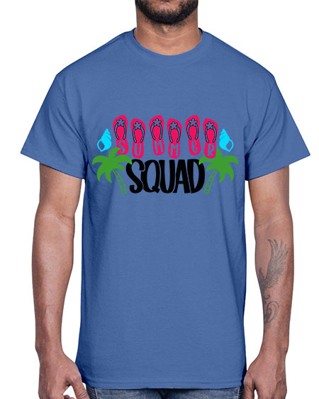Summer Squad Style 22#- summer- Cotton Tee