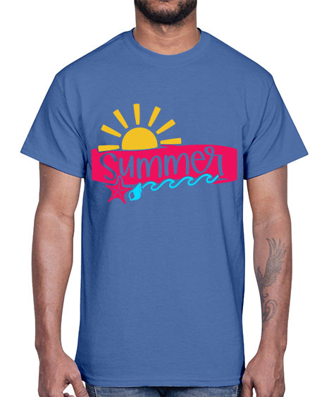Summer Style 25#- summer- Cotton Tee