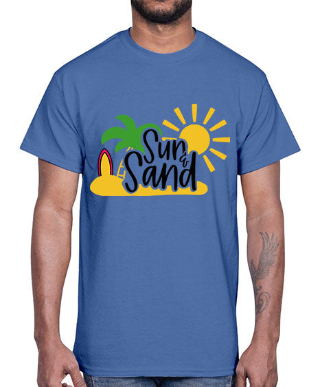Sun Sand Style 17#- summer- Cotton Tee