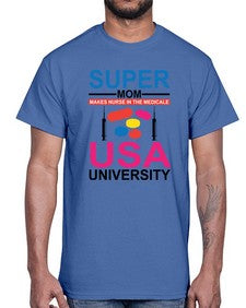 Super Mom Makes Nurse in the Style 1431#- nurse- Cotton Tee