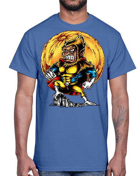 Super Monkey - Files- monkey- Cotton Tee