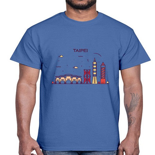 Taipei 1937#- cities- Cotton Tee