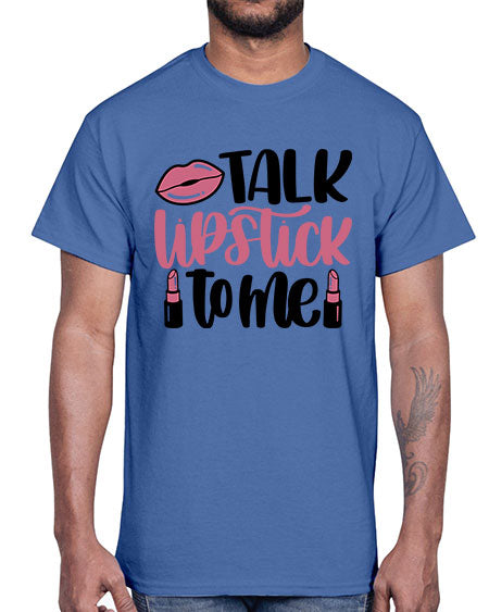 Talk Lipstick To Me Style 15#-makeup Cotton Tee