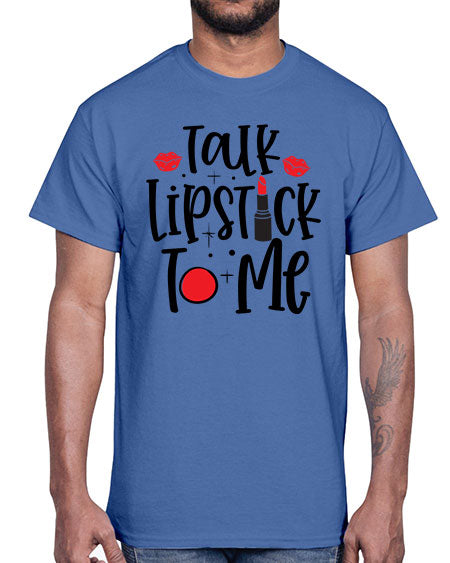 Talk Lipstick To Me Style 218#-makeup Cotton Tee