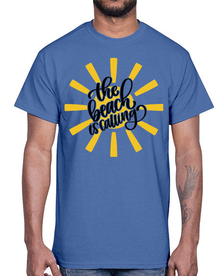 The Beachy Is Calling Style 10#- summer- Cotton Tee