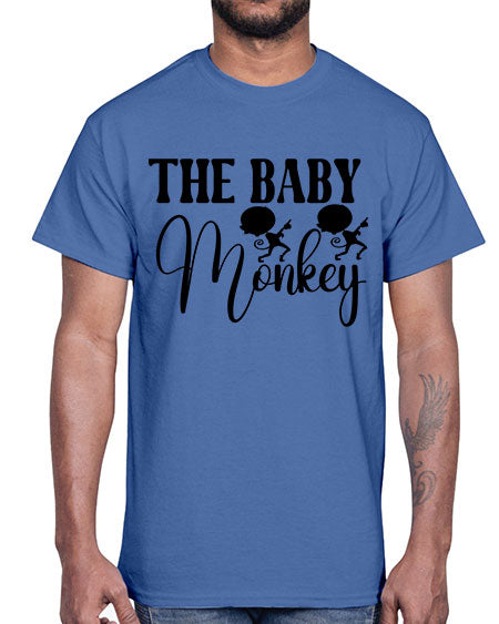 The baby monkey - monkey- Cotton Tee