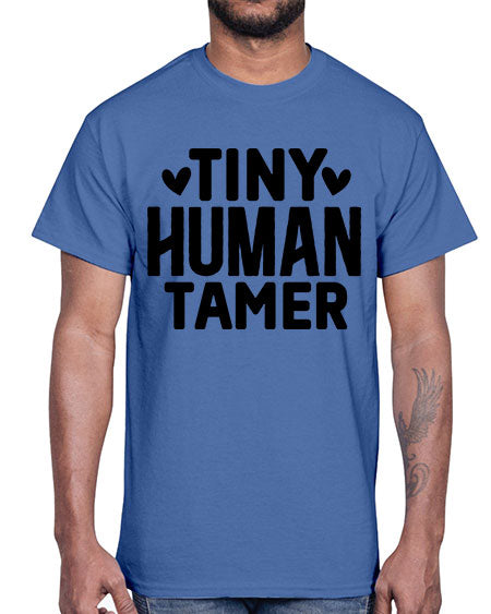 Tiny Human Tamer 468#- kids- Cotton Tee