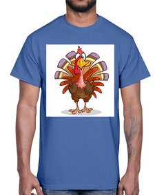 Turkey 258#- cartoon animals- Cotton Tee