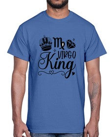 Virgo king 537#- virgo- Cotton Tee