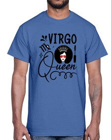 Virgo queen 541#- virgo- Cotton Tee