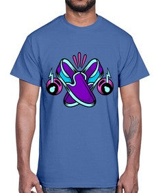 Walk the talk 261#- cartoon general- Cotton Tee