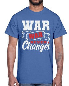Warwar never changes 54#- video games- Cotton Tee