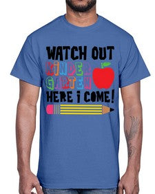 Watch Out Kindergarten 990#- kindergarten- Cotton Tee