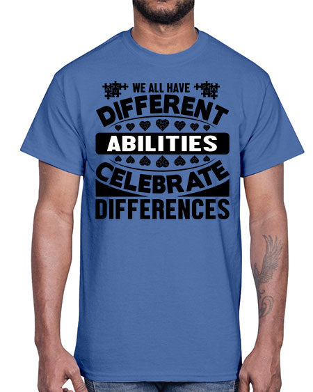 We all have Style 51#- autism- Cotton Tee