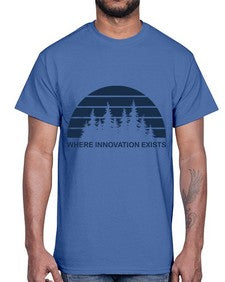 Where Innovation Exist 3#- internet- Cotton Tee