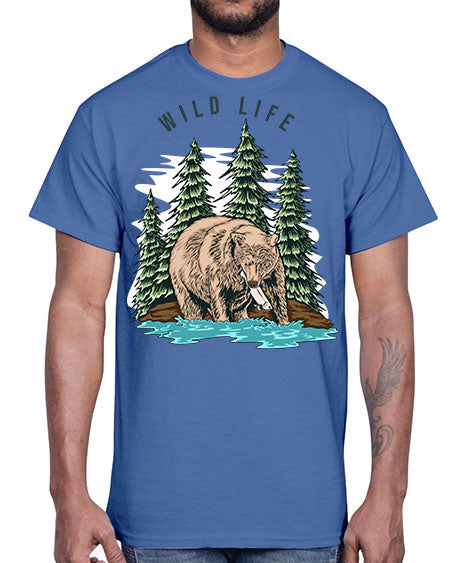 Wild Life 1#- nature- Cotton Tee