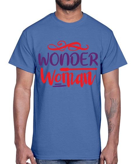 Wonder Woman 156#-  fashion- Cotton Tee