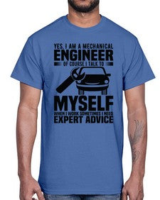 Yes I Am A Mechanical Style 1671#- engineer- Cotton Tee