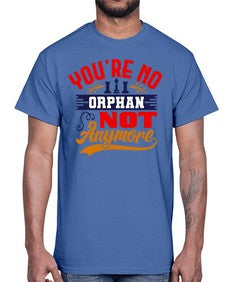 Youre no orphan not anymore 175#- chess- Cotton Tee