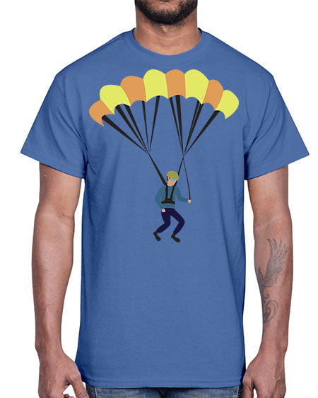 all in one 08#- parachute- Cotton Tee