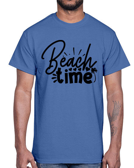 beach time Style 108#- summer- Cotton Tee