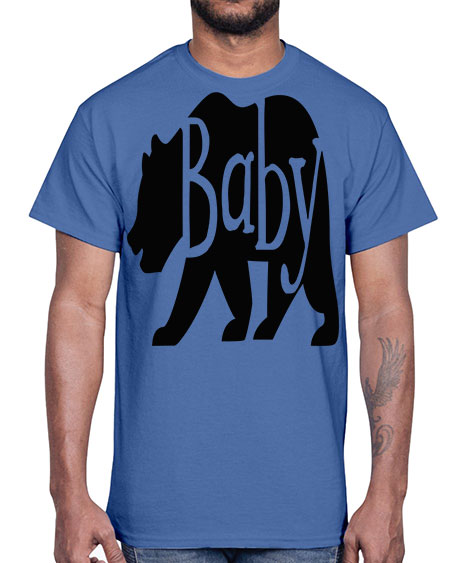 bearbear 49#- bears - animals- Cotton Tee