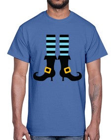 bluewitchlegs 47#- witch- Cotton Tee