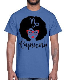 capricorn 199#- capricorn- Cotton Tee