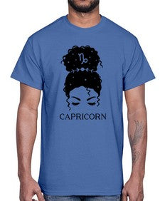 capricorn 204#- capricorn- Cotton Tee