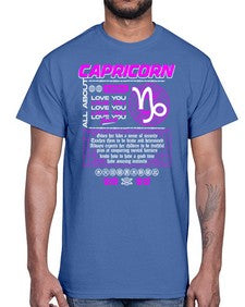 capricorn 208#- capricorn- Cotton Tee