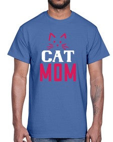 cat mom Style 34#- cats- Cotton Tee