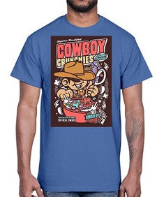 cowboy crunchies 345#- western- Cotton Tee