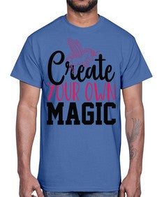 create your own magic 87#- unicorn- Cotton Tee