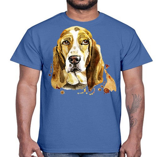 dog 107#- dogs- Cotton Tee