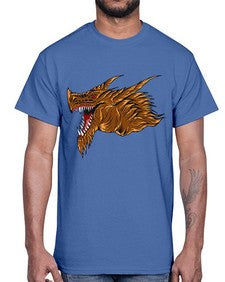 dragon 187#- dragon- Cotton Tee