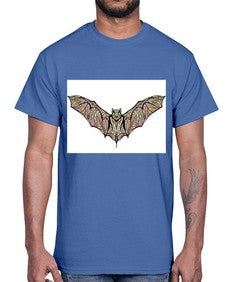 ethnic bat 415#- mandala- Cotton Tee