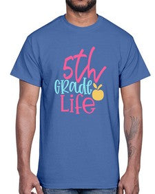 fifth grade life design 79#- fifth grade- Cotton Tee