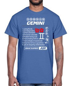 gemini 242#- gemini- Cotton Tee