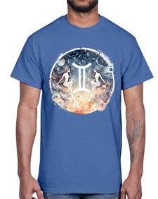 gemini 247#- gemini- Cotton Tee