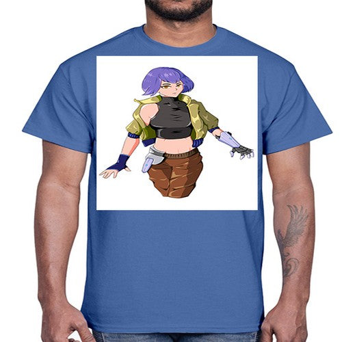 girl with gauntlet169#- anime- Cotton Tee